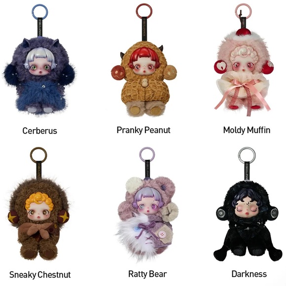 Skullpanda You Found Me - Ratty Bear Plush Pendant Sealed Box - Picture 3 of 3